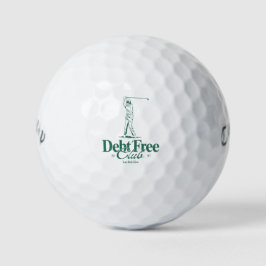 「Debt Free Club」楽しい経済的自由ギフト ゴルフボール