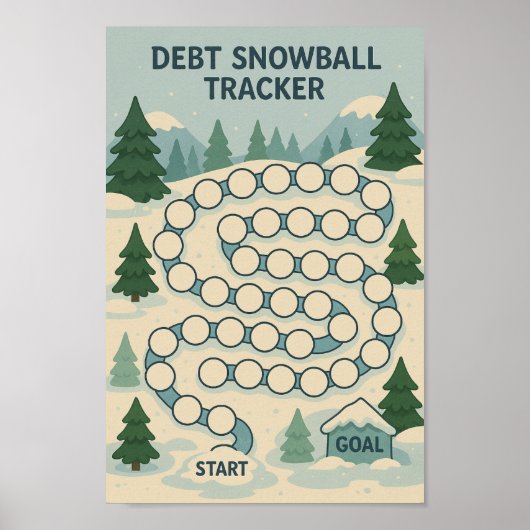 Debt Snowballトラッカーゲーム ポスター (正面)