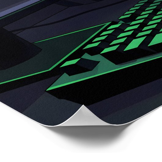 Debugging Cat Programmer - "I'm Not Stuck" ポスター (角)