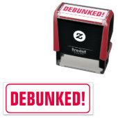 "DEBUNKED!" +角丸長方形 セルフインキングスタンプ (インサイチュ)