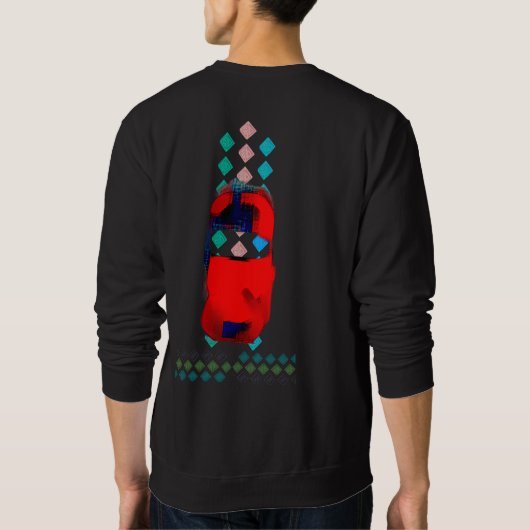 debut - "Logo Geometricica" by Archer スウェットシャツ (裏面)