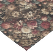 Decadent Devilly – ゴシック様式の中間パターン テーブルクロス (アングル)