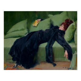 Decadent young woman. After the dance ポスター