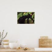  Decadent Young Woman After The Dance  Ceramic Til ポスター (キッチン)