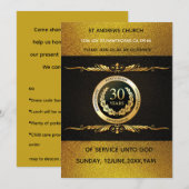 Decades of Devotion Church  Invite 招待状 (正面/裏面)