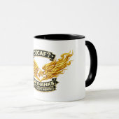 Decaf No Thanks Mug | Funny Anti Decaf Coffee Gift マグカップ (正面右)