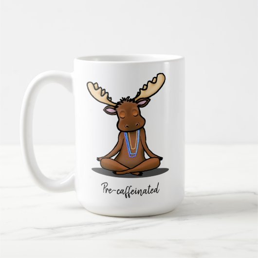 Decaffeinated Moose コーヒーマグカップ (左)