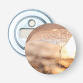 décapsuleur aimanté, photo soleil de la glace 栓抜き (正面)