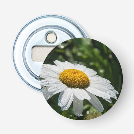 décapsuleur aimanté, photo une margueritte 栓抜き (正面)