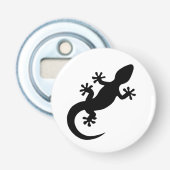Décapsuleur Gecko noir 栓抜き (正面)
