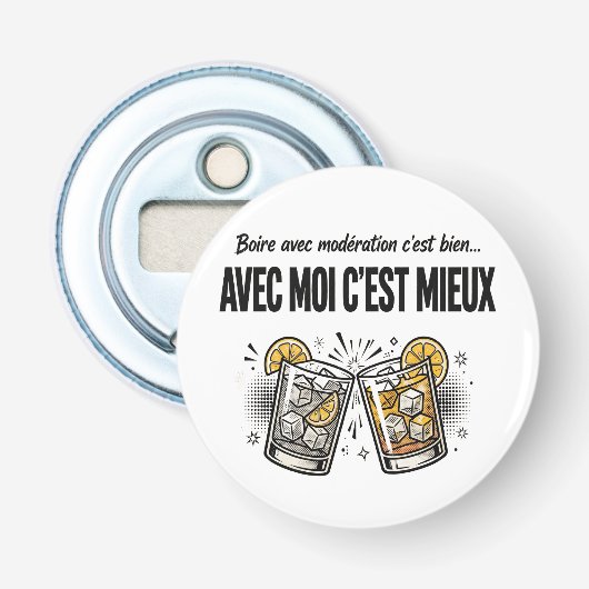 Décapsuleur Modération 栓抜き (正面)