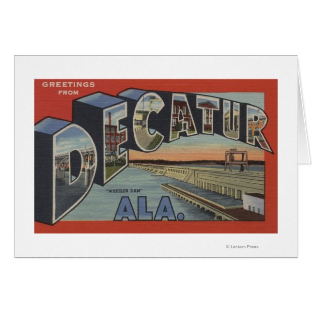 Decatur, Alabama – 大きな文字のシーン (正面横)