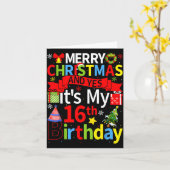 December 25th Merry Christmas And Yes It's My 16th カード (黄色い花)