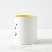 December Birth Flower Mug – Elegant Narcissus Gift マグカップ (中央)