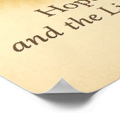 December Birthday Christian Cardinal Bible Verse I ポスター (角)