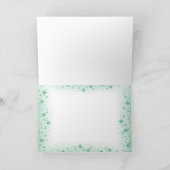 December Christmas Greeting Card カード (内部)