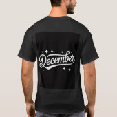 December Elegance ロゴ Tシャツ (裏面)