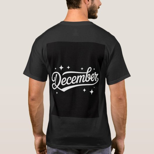 December Elegance Logo Tシャツ (裏面)