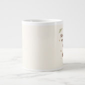 December Mornings | Slow Mornings. Warm Hands.  ジャンボコーヒーマグカップ (正面)