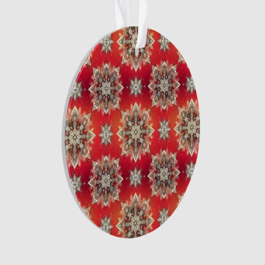 December Snowflakes  オーナメント (正面)