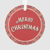 December Snowflakes  オーナメント (裏面)