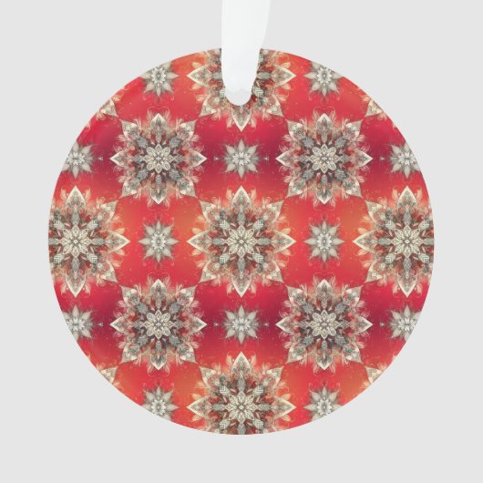 December Snowflakes  オーナメント (正面)