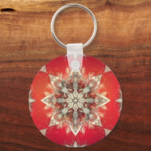 December Snowflakes  キーホルダー (裏面)