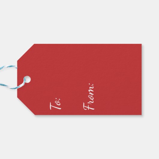 December Snowflakes  ギフトタグ (裏面横)