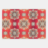 December Snowflakes  ラッピングペーパーシート (正面)