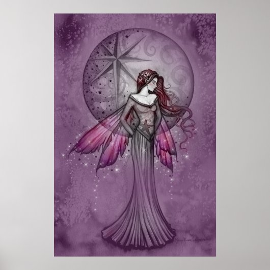 December Star Fairy Poster by Molly Harrison ポスター (正面)