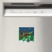 December To Do List Magnet(トナカイ) マグネット (インサイチュ (食洗機))