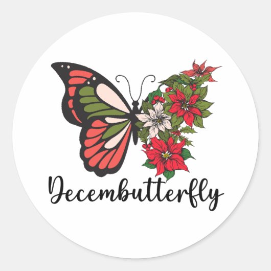 Decembutterfly ラウンドシール (正面)
