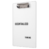 Decentralized Thinking Aesthetic Clipboard  クリップボード (左)