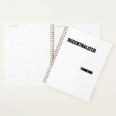 Decentralized Thinking Corporate Productivity プランナー手帳 (ディスプレー)
