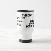 Decentralized Thinking Minimalist Travel Mug トラベルマグ (中央)