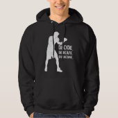 Decide Dedicate Overcome Boxing quote Boxer motiva パーカ (正面)