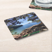 Decisation Pass, Washington -紙コースター スクエアペーパーコースター (アングル)