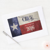 Decision 2016 - Ted Cruz (R-TX)社長へ! 長方形シール (封筒)