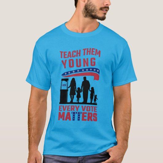 Decision 2024アメリカの未来 tシャツ (正面)