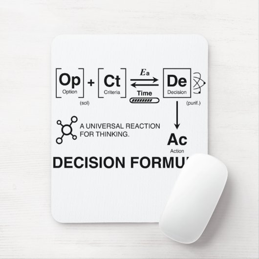 DECISION_FORMULA マウスパッド (マウス)
