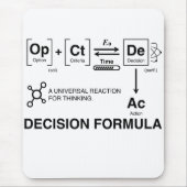 DECISION_FORMULA マウスパッド (正面)