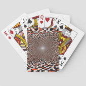 Deck of cards with optical illusion print トランプ (裏面)