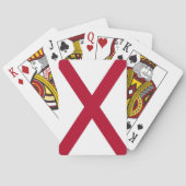 Deck Playing Cards with Flag of Alabama トランプ (裏面)