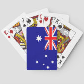 Deck Playing Cards with Flag of Australia トランプ (裏面)