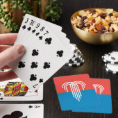 Deck Playing Cards with Flag of Kansas City, USA トランプ (インサイチュ)
