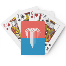Deck Playing Cards with Flag of Kansas City, USA