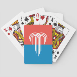 Deck Playing Cards with Flag of Kansas City, USA トランプ