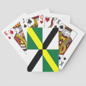 Deck Playing Cards with Flag of Monterey, USA トランプ (裏面)