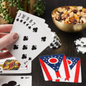 Deck Playing Cards with Flag of Ohio, US トランプ (インサイチュ)
