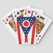Deck Playing Cards with Flag of Ohio, US トランプ (裏面)